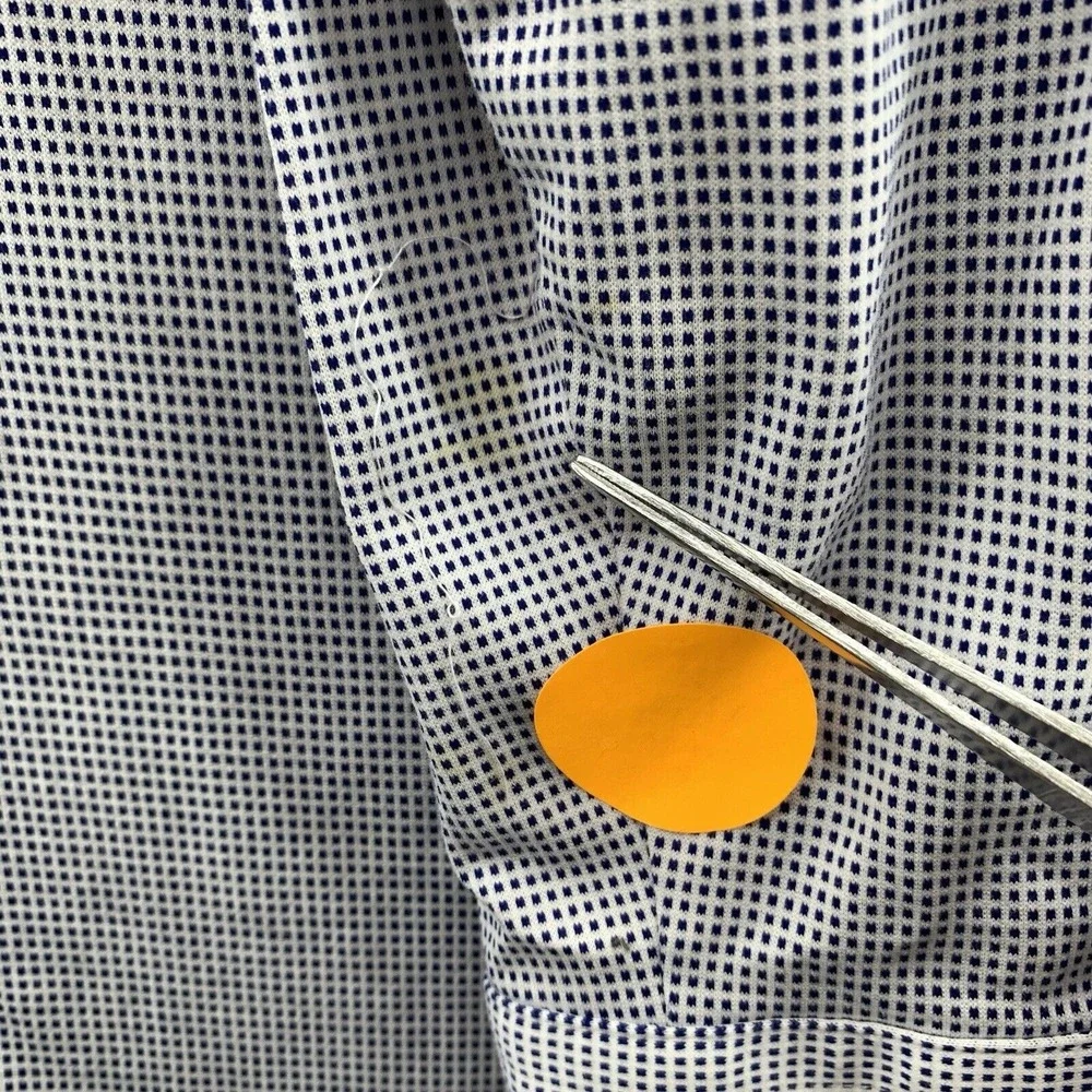Hart Schaffner Polo Shirt Men's‎ XL Gray Geometric Casual Golf Preppy Gorpcore